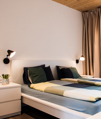 Gästezimmer am Kroneggerhof, modernes Doppelzimmer